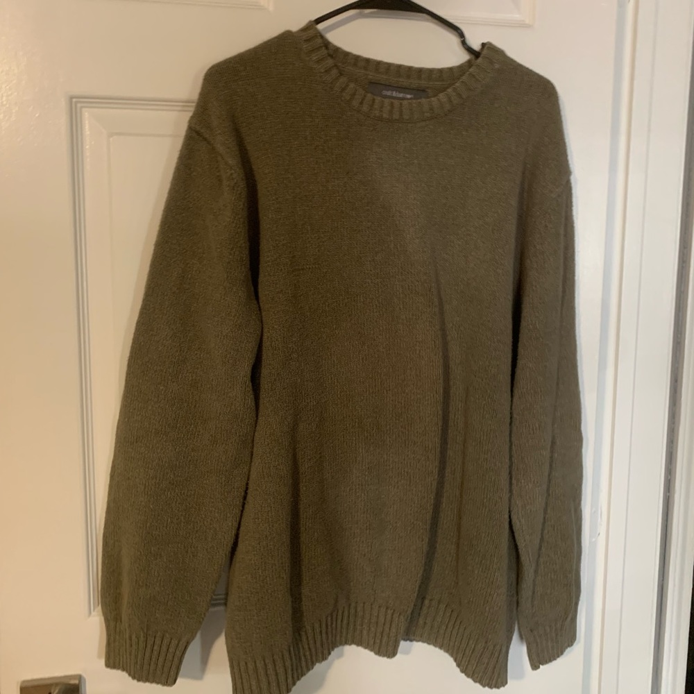 Croft&Barrow Olive Mens Sweater XLT